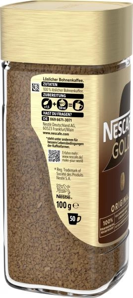 Nescafé Gold Original, löslicher Kaffee