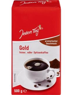 Jeden Tag Kaffee Gold