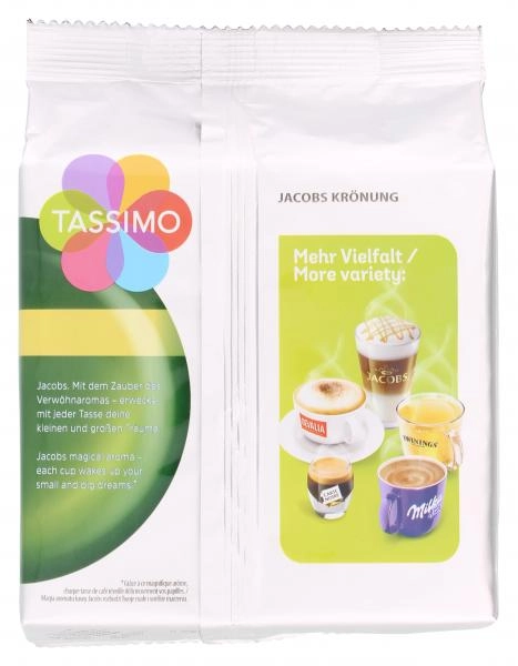 Tassimo Kapseln Jacobs Krönung XL, 16 Kaffeekapseln