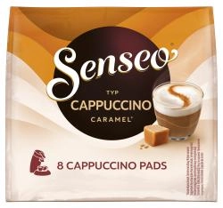 Senseo Pads Cappuccino Caramel, 8 Kaffeepads