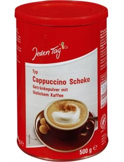 Jeden Tag Typ Cappuccino Schoko