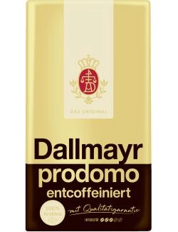 Dallmayr Prodomo Kaffee entcoffeiniert