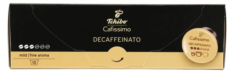 Tchibo Cafissimo Caffè Crema entkoffeiniert - 10 Kapseln