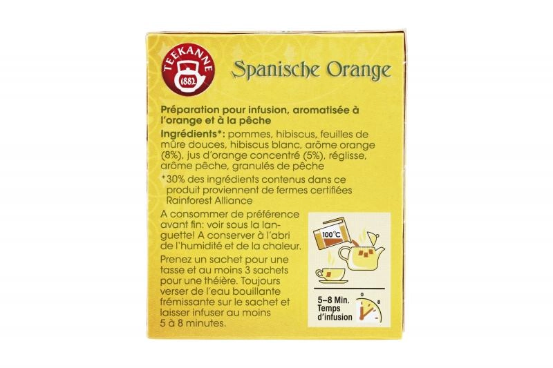 Teekanne Spanische Orange