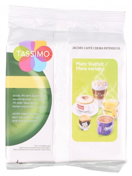 Tassimo Kapseln Jacobs Caffè Crema intenso XL, 16 Kaffeekapseln