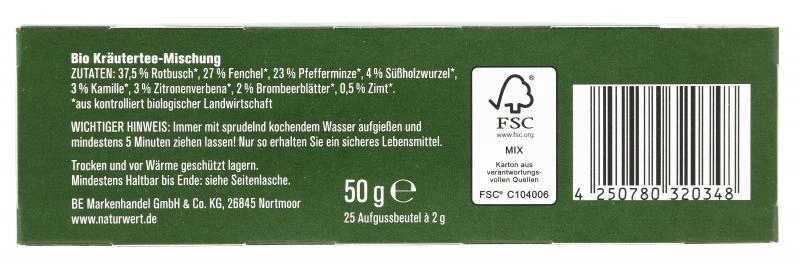 NaturWert Bio Kräuter-Tee