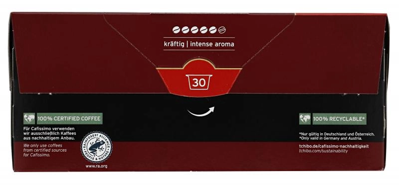 Tchibo Cafissimo Espresso kräftig - 30 Kapseln