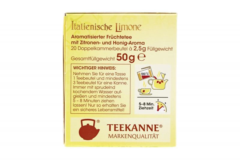 Teekanne Italienische Limone