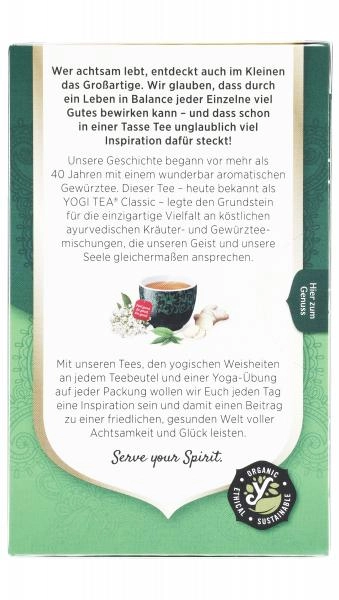 Yogi Tea Grüne Energie