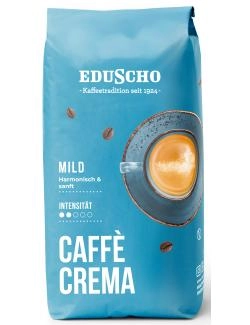 Eduscho Caffè Crema mild Ganze Bohnen