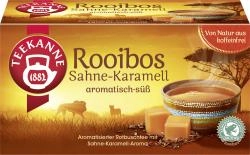 Teekanne Rooibos Sahne-Karamell