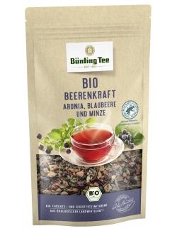 Bünting Tee Bio Beerenkraft Ariona, Blaubeere und Minze