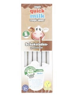 Quick Milk Trinkhalme Schokoladengeschmack