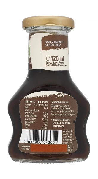 Schwartau Dessert Sauce Schokolade