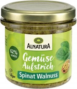 Alnatura Aufstrich Spinat Walnuss