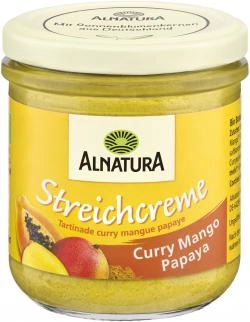 Alnatura Streichcreme Curry Mango Papaya