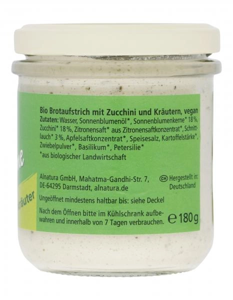 Alnatura Streichcreme Gartenkräuter