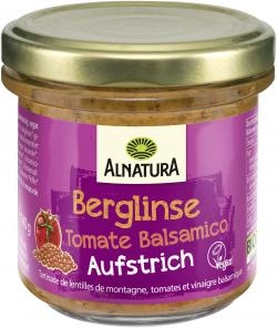 Alnatura Aufstrich Berglinse Tomate Balsamico