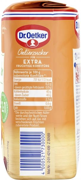 Dr. Oetker Gelierzucker Extra 2:1