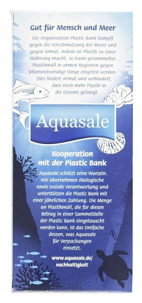 Aquasale Meersalz mit Jod fein