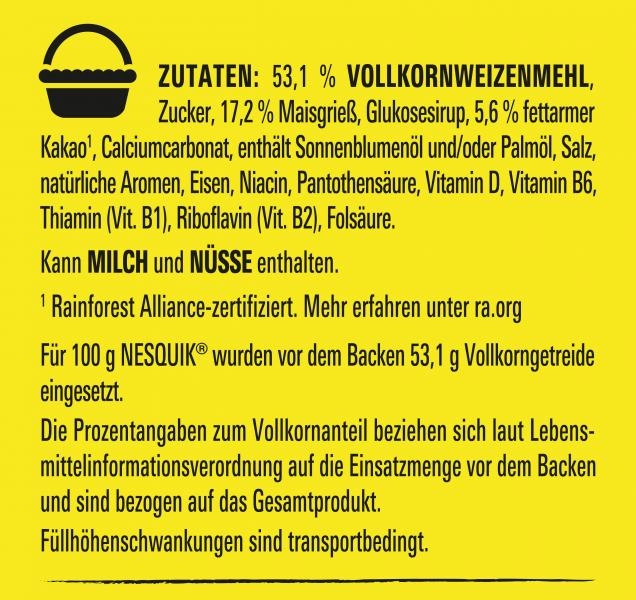 Nestlé Nesquik Knusper-Frühstück