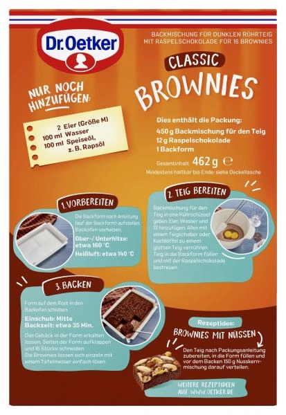 Dr. Oetker Classic Brownies