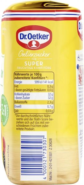 Dr. Oetker Super Gelierzucker 3:1