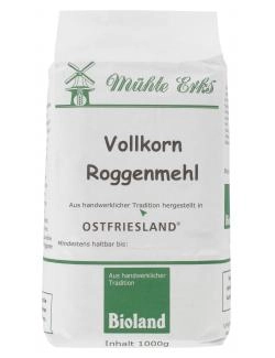 Mühle Erks Bioland Vollkorn Roggenmehl