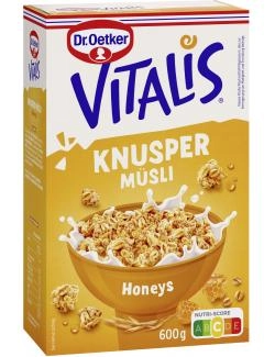 Dr. Oetker Vitalis Knusper Müsli Honeys