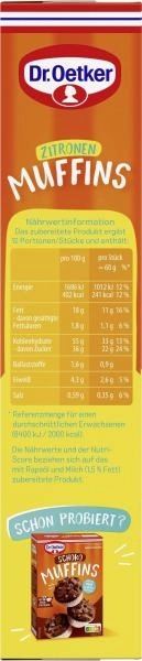 Dr. Oetker Zitronen Muffins