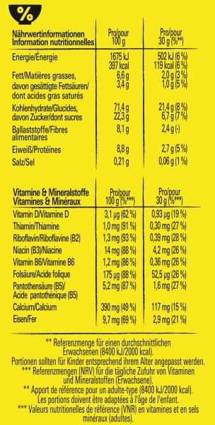 Nestlé Nesquik Duo, braune und weiße Schoko Cerealien mit Vollkorn