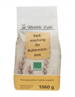 Mühle Erks Bioland Backmischung für Buttermilchbrot