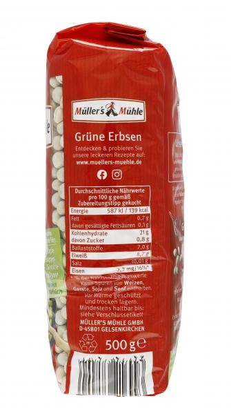 Müller's Mühle Grüne Erbsen