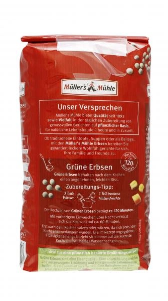 Müller's Mühle Grüne Erbsen