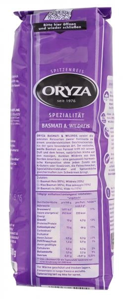 Oryza Basmati & Wildreis