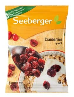 Seeberger Cranberries gesüßt