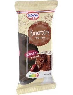 Dr. Oetker Kuvertüre Zartbitter