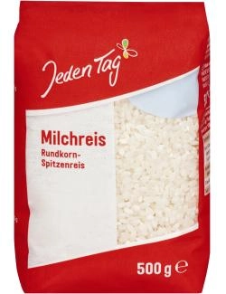 Jeden Tag Milchreis Spitzen Rundkornreis