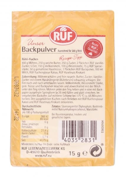 Ruf Backpulver