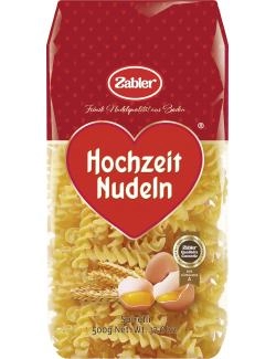 Zabler Hochzeit Nudeln Spirelli