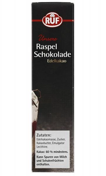 Ruf Raspel Schokolade Edelkakao