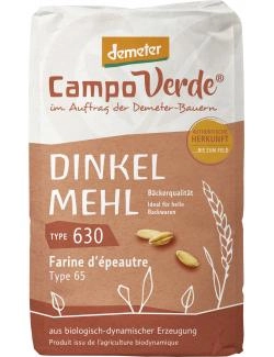 Campo Verde Demeter Dinkelmehl Type 630