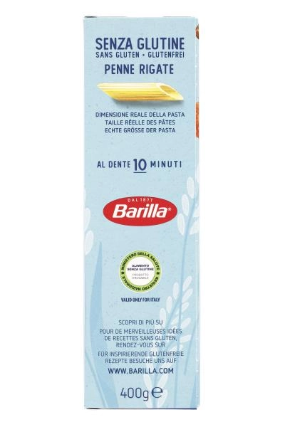 Barilla Senza Glutine Penne Rigate Mais und Reis