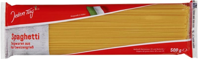 Jeden Tag Spaghetti