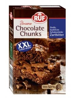 Ruf Chokolate Chunks Zartbitter XXL