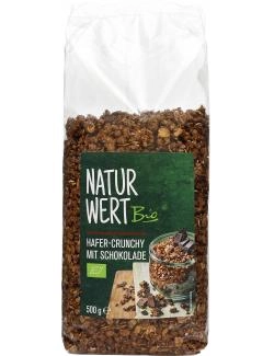 NaturWert Bio Hafer-Crunchy mit Schokolade