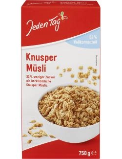 Jeden Tag Knusper Müsli weniger süß