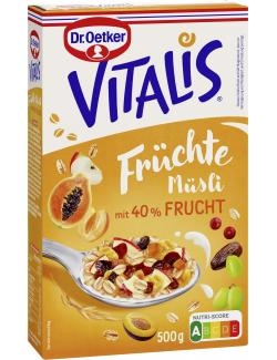 Dr. Oetker Vitalis Früchtemüsli