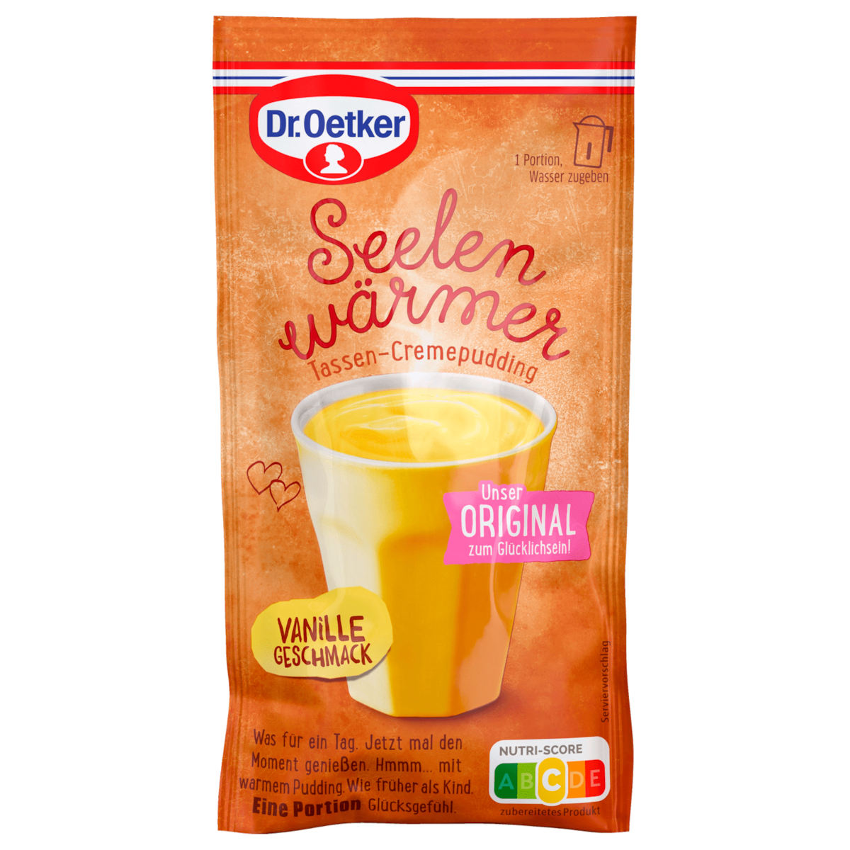 Dr. Oetker Seelenwärmer Tassen-Cremepudding Vanille
