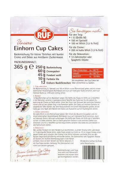 Ruf Einhorn Cup Cakes